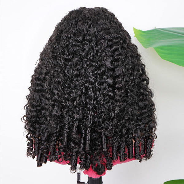 13x6 Glueless Burmese Curly Wig – Pre-Plucked Natural Hairline