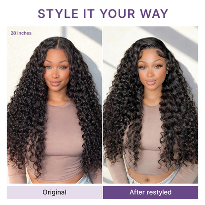 🔥Last Day:60% Off✨ No Glue, No Hassle – Natural Wavy & Braided Wigs