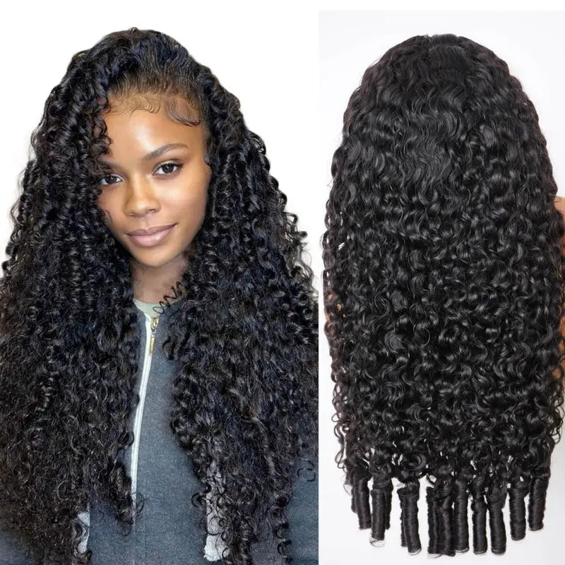 13x6 Glueless Burmese Curly Wig – Pre-Plucked Natural Hairline