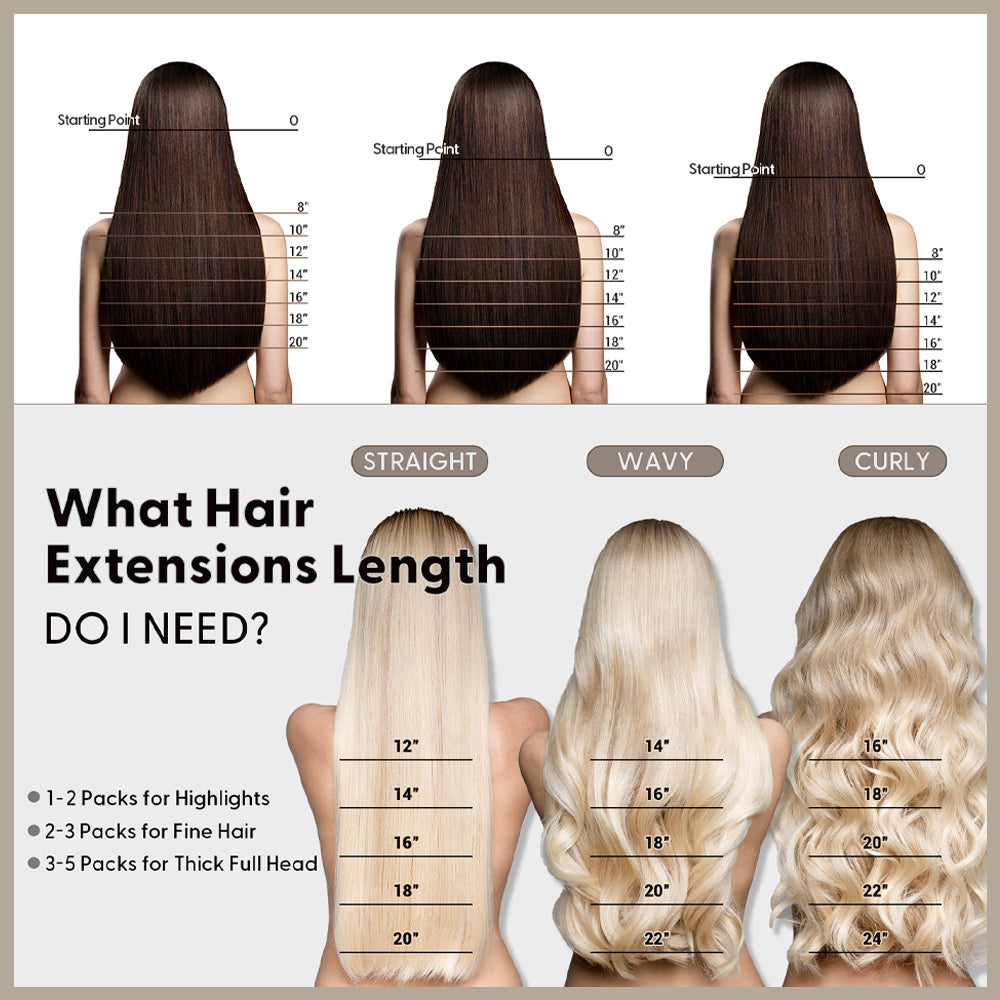 Invisible Tape-In Extensions That Blend Like Your Own Hair