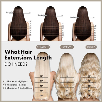 Invisible Tape-In Extensions That Blend Like Your Own Hair