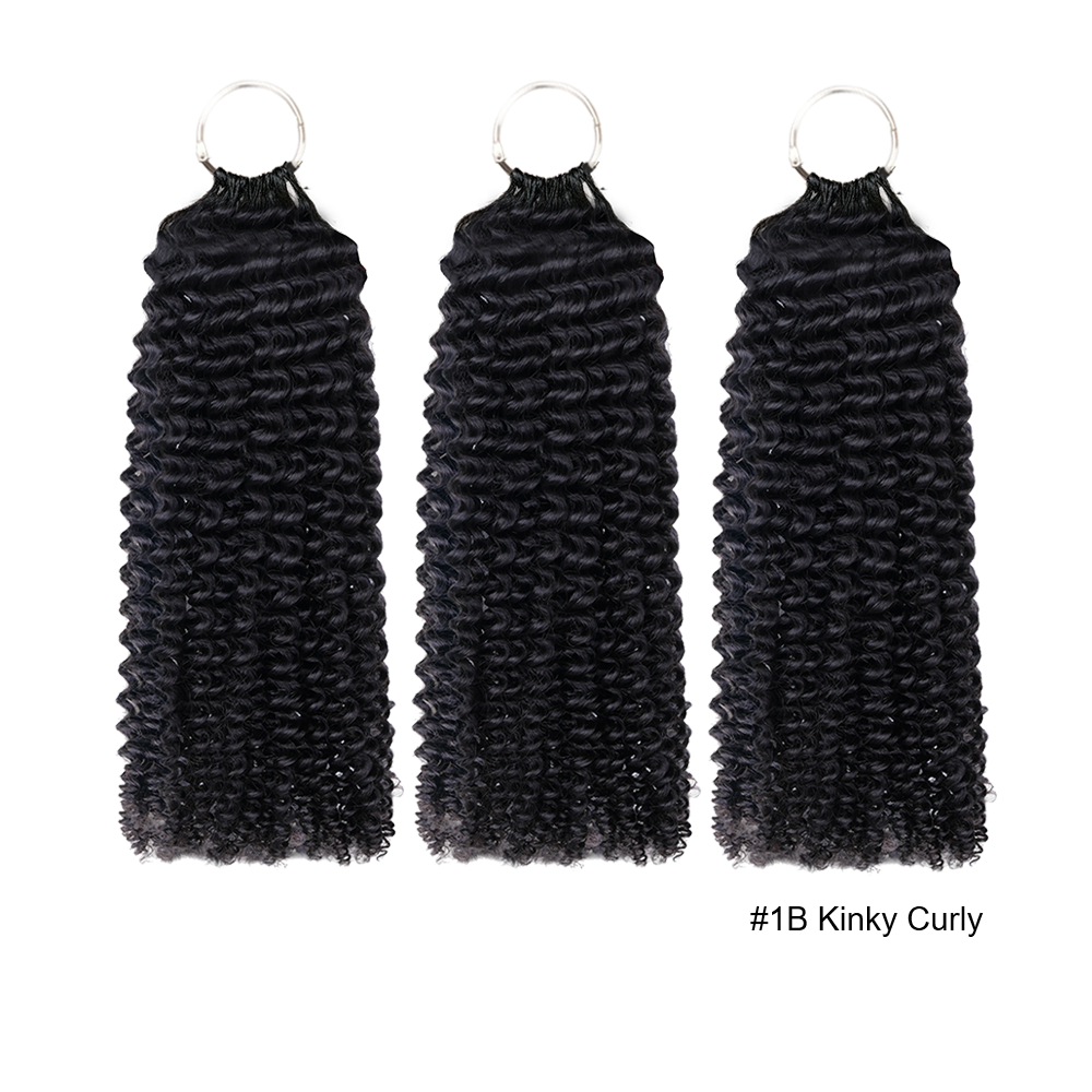Seamless Crochet Human Hair – Natural Blend, Fast Install & Full Coverage 🤍