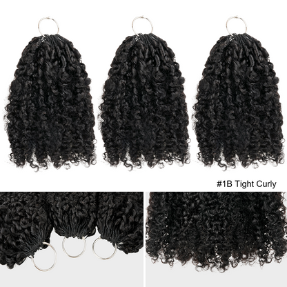 Seamless Crochet Human Hair – Natural Blend, Fast Install & Full Coverage 🤍